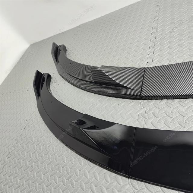 BMW 5シリーズ E60 E61 M5 2005-2010年 フロントバンパースプリッター リップ グロスブラック ディフューザー スポイラー ガード ボディキット 輸入品