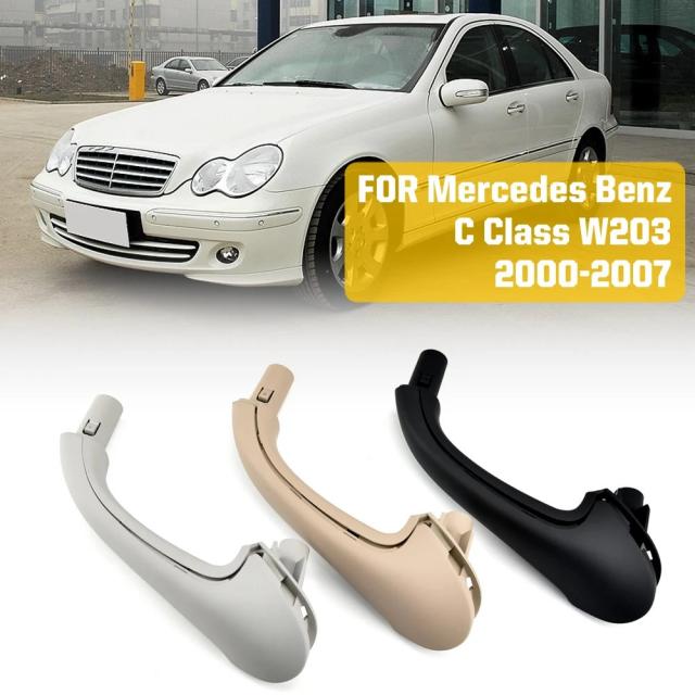 メルセデス・ベンツ W203 Cクラス 2038101551 用 フロント ドア内側ハンドルカバー トリム 輸入品