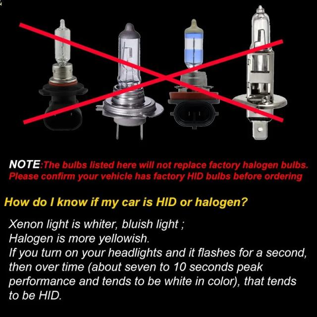 2個仕かける HID キセノンヘッドライトバルブ 地びたローバー 領域ローバー エボーク 2012- 6000K ご機嫌/ロービーム (純然たるキセノン弁膜専用) インポート品