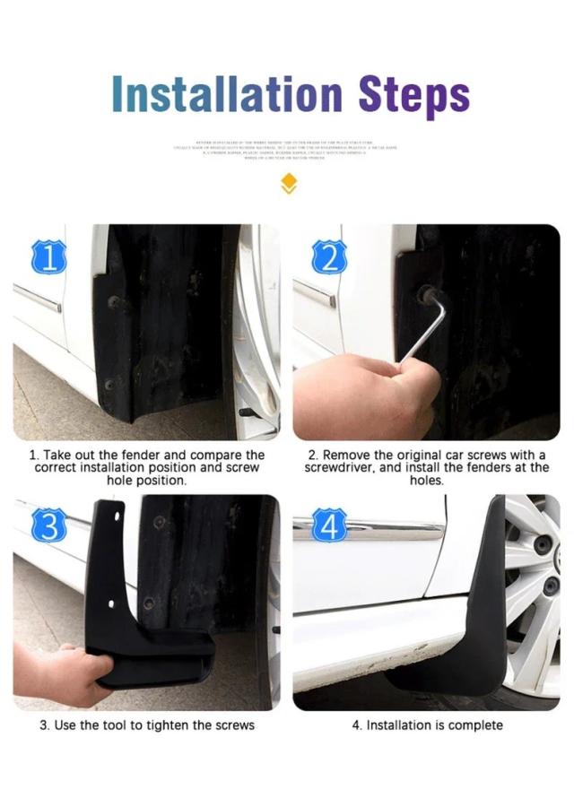 BMW 2続きもの（F45/F22）用 マッドフラップ どろ除け 2015-ひな型 どろ除け スプラッシュかばい立て 四輪車付属品 インポート品