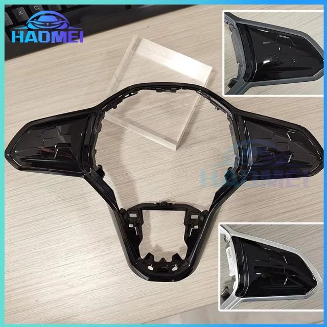 フォルクスワーゲン ゴルフ8/MK8/R/GTI対応 ステアリングホイールフレーム マルチファンクションボタン・タッチボタン装備 カーアクセサリー 輸入品