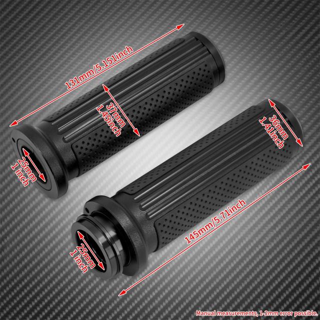 オートバイ用1インチ（25mm）電子スロットルハンドルバーグリップ CNC加工 ハーレーツーリング・ロードストリート・エレクトラグライド・ソフテイル・ファットボーイ対応 輸入品_16