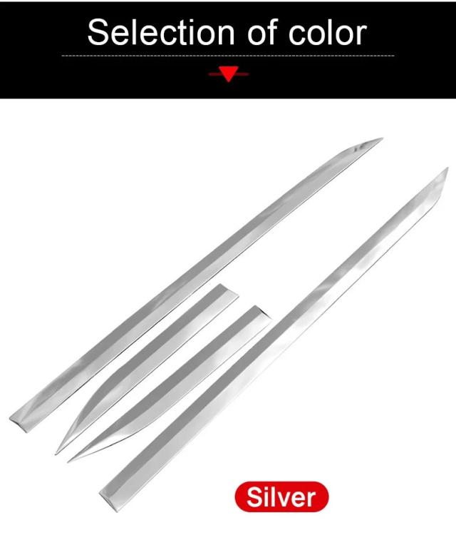 トヨタ カローラ クロス XG10 2021- ハイブリッド 用 サイドスカート ステッカー カバー ドアトリム アクセサリー 輸入品_9