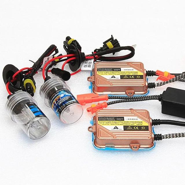 55W HIDキセノンライト H7 H4 H1 H3 H11 H13 9005 9006 HB4 HB4 880 881 HID ヘッドライト変換キット 輸入品 6,337円