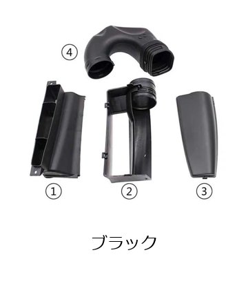 VW CC パサートB6 シャラン ティグアン エアコン 吸気システム ダクトパイプ セット 1K0129618AN 1K0805962E 1K0805965J 3C0805971A 輸入品_1
