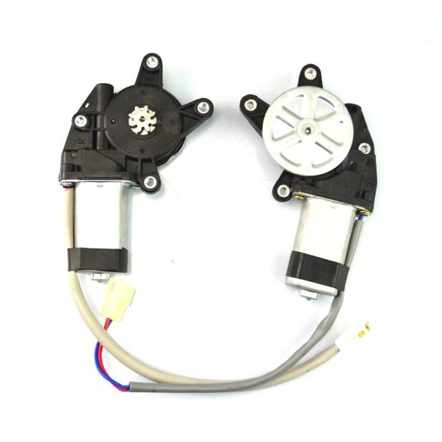 ユニバーサル 4穴8歯 車用風窓原動機 電動ガラスリフター DC12V/24V 四輪車部分品 印字機B インポート品
