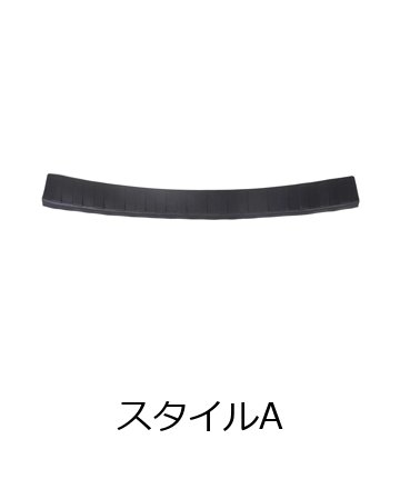スバル フォレスター 2019-2024 専用 TPE ブラック トランクバンパーガード 保護ステッカー 車用アクセサリー 輸入品_1
