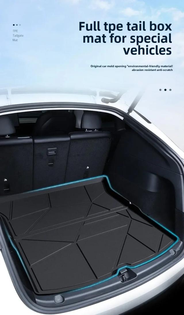 BMW M5 F10 F18 2011-2016年モデル用 TPE製 防水防汚 トランクマット カーゴトレー 輸入品_7