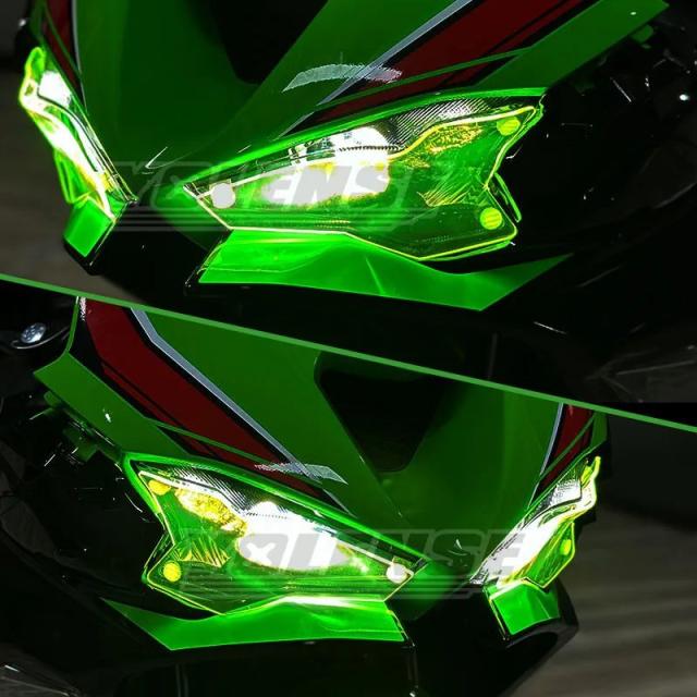 2024-式 ZX-6R 用 ヘッドライトガード プロテクター カバー 輸入品