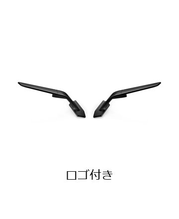 BMW S1000RR用 リアビューミラー ステルススポーツウィングレットミラーキット 調整可能ステルスミラー 2019-モデル対応 輸入品_1