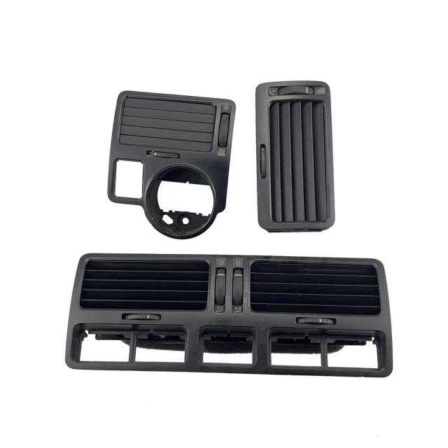 純正ブラック 計器用エアアウトレット セントラルエアコン吹き出し口 VW ゴルフ4 ジェッタ ボーラ MK4 R32 GTI 1999-2004 専用 輸入品_2