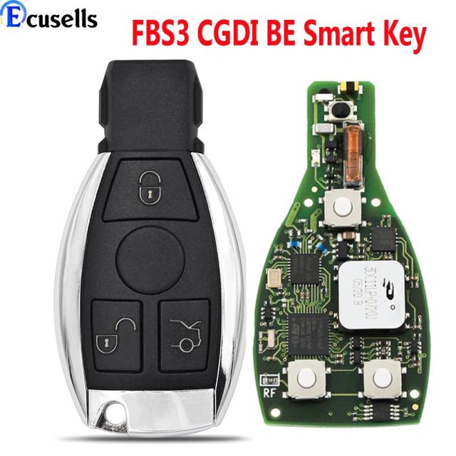 CG 3/4ボタン キーレスゴー FBS3 CGDI BE スマートキー 315MHz/433MHz 対応 W204 W207 W212 W164 W166 W221 W251 W154 輸入品