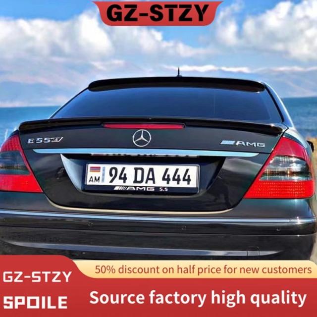 ベンツ Eクラス W211 E180 E200 E260 E300 E320 E240 E230 E280 E350 用 リア ルーフトランクリッド スポイラー ウィング チューニング アクセサリー パーツ 輸入品