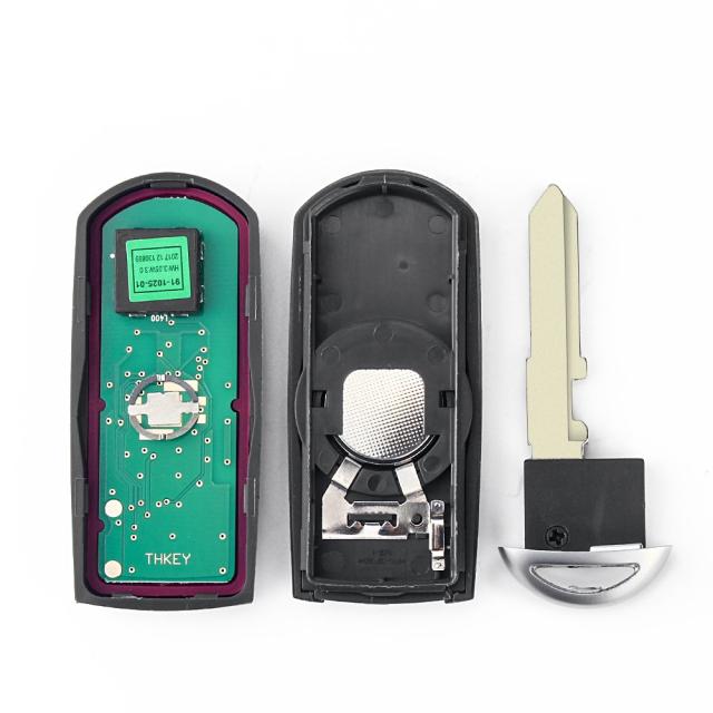 KEYYOU マツダ 3 6 CX-3 CX-5 ミアータ スピード3 用 SKE13D-01 SKE13D-02 315/433MHz ID49チップ 近接カード リモコン カーキー 輸入品_13