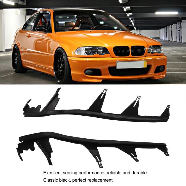 2個セット ヘッドライトレンズシールガスケット 柔軟交換用 3シリーズ E46 プリLCI 63128384490 ヘッドライトレンズカバー 輸入品
