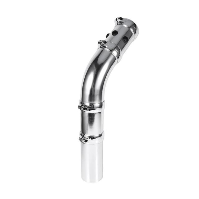 ユニバーサル 3インチ 76mm エアインテークパイプ アルミ合金 ターボ直結 コールドエアフィルター キット エアフィルター付き インジェクションシステム 輸入品_18