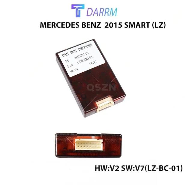 CANバスアダプターデコーダー、カーパーツ、メルセデス・ベンツ 08-11 Cクラス/W211/B200 (LZ)/スマート/ 2012-2018 GLK、カーレディオ CANバスボックス 輸入品_5
