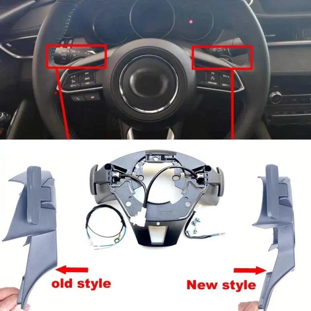 マツダ2 3 6 アクセラ アテンザ CX-4 CX-5 CX-30 用 ステアリングホイール パドルシフター BHT1-66-3P0 2013-2019 輸入品