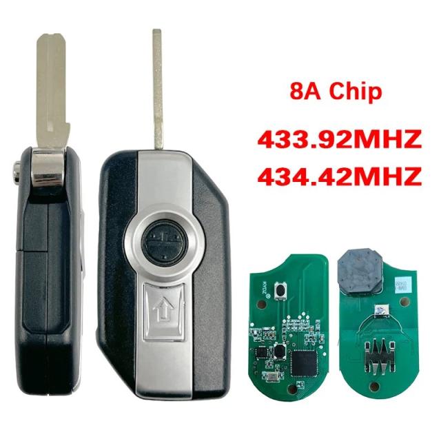 CN006104 スマートキー バイク用リモコン 8Aタイプ KYDZ基板 433.92MHz 434.42MHz BMW C400GT F750 F850 K1600対応 輸入品