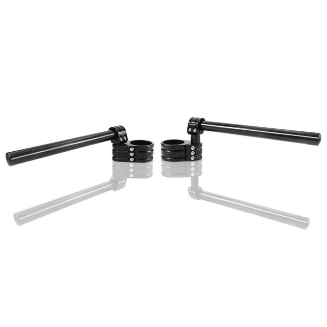 53mm オートバイ用クリップオンハンドル - DUCATI 848/1099 ストリートファイター、Sモンスター1200、Sパニガーレ 959/1199 S/1299 S/V4 専用 輸入品_3