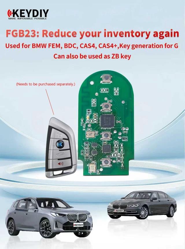 KEYDIY KD FGB23 FGB57 FGB58 リモートPCB 434MHz BMW G30 G31 G38 G32 G11 M5 F90 X3 IX3 G08 X3 F97 G01 X4 G02 F98 CAS4 FEM/BDC対応 輸入品_10