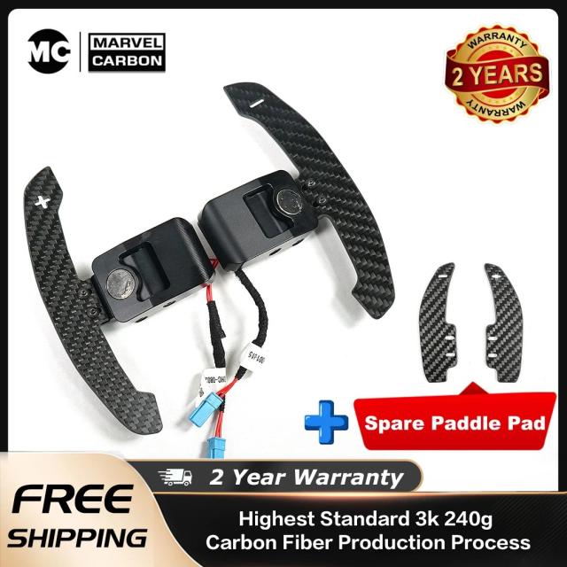 BMW 1・2・3・4シリーズ F20 F21 F30 F22 F80 G20 G30 G80 M3 M5 X3 X5 用 マグネット式カーボンファイバーパドルシフターエクステンション 輸入品
