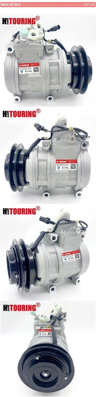 10PA20C コンプレッサー トヨタ ランドクルーザー 4500 FZJ80 FZJ100 用 88320-60750 8832060750 88320-60730 8832060730 447200-6660 4472006660 輸入品_8