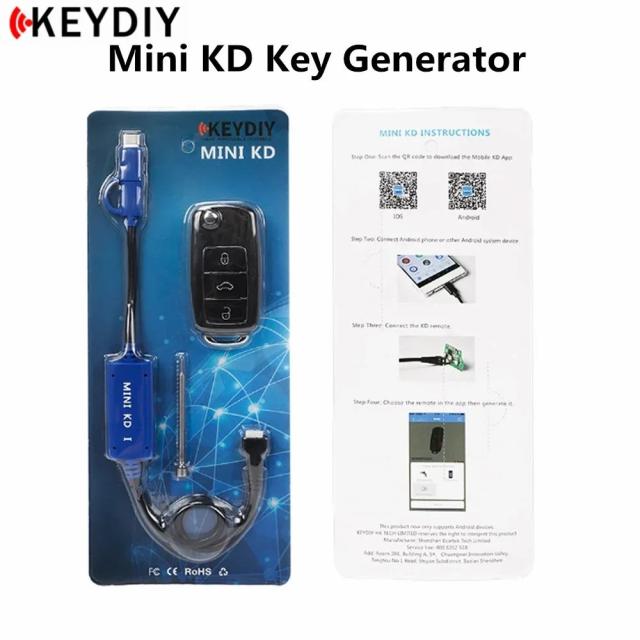 KEYDIY Mini KDキージェネレーター リモコン倉庫がスマホに Android対応 1000種以上の自動リモコンを内蔵 KD900互換 輸入品