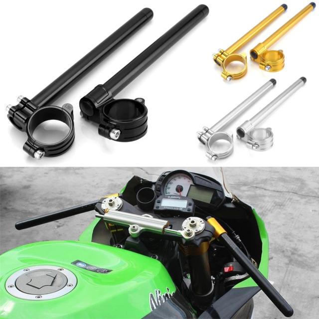 47mm レギュラー CNCビレットアルミニウム モーターサイクル ハンドルバー クリップオン ハンドルバー クリップオン ヤマハ R15 V3 YZF R3 2019 2020 2021 2022 専用 輸入品_8