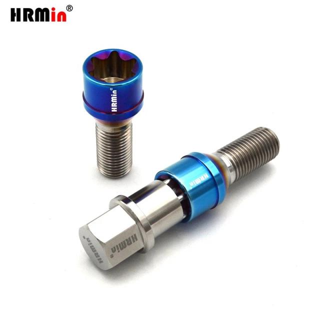 HRMin Gr5チタン製ホイールボルト トルクスコーンシート M14x1.5x28-45mm VW AUDI ベンツ Volvo ランボルギーニ マセラティ等 車種対応 輸入品_11