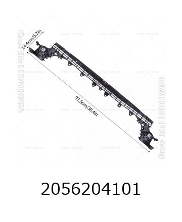 2015-式 W205 メルセデスベンツ C200 C250 C300 C350 C63 C43 C450 用 フロントバンパー センターマウントコンソール 2056206700 2056204101 輸入品_1