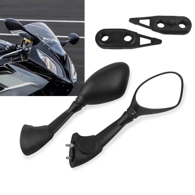BMW S1000RR (2009-) 用 リアサイドウイングミラー 輸入品