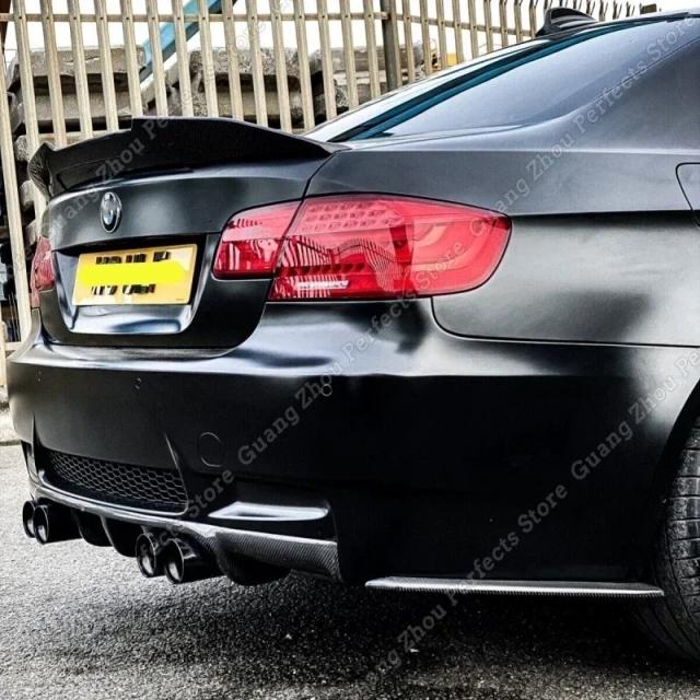 PSMスタイル 光沢ブラック ABS リアルーフトランクスポイラー ウィング BMW E92 クーペ 316i 318i 320i 325i 330i 335i 328i 2007-2013 ボディキット用 輸入品