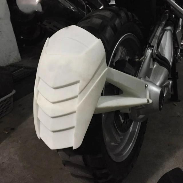 BMW R1200GS（2004-2012年モデル）用 リアホイール マッドガード ハガー フェンダー ブラック 輸入品_10