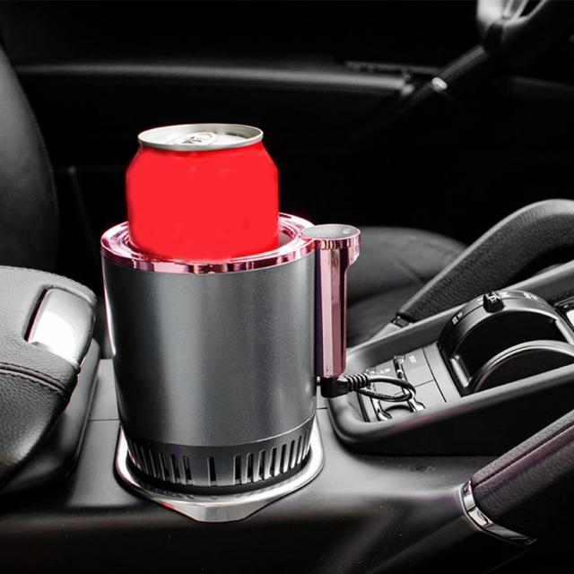 12V 車載 冷暖杯 デジタル表示 2in1 スマート保温保冷カップ 飲み物ホルダー 急速冷凍・加熱 電気マグカップ 輸入品_14