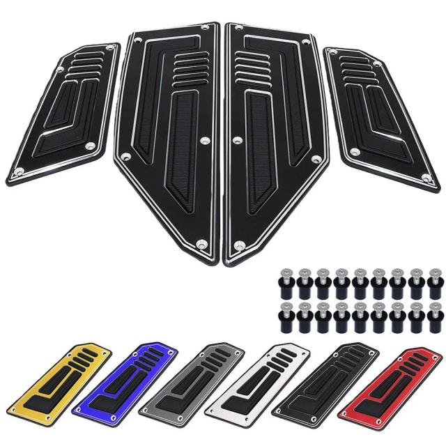 ヤマハ TMAX530 T-MAX530 2012-2016年モデル フットボードステップ フットペグ プレートパッド アクセサリー 輸入品
