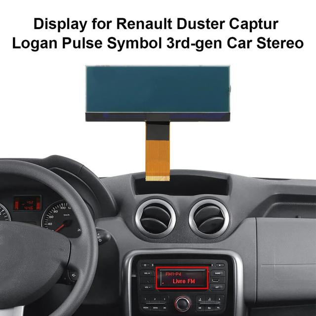 AGC-1220RF-A AGC-0060RF-A LCDディスプレイ カーステレオ メルセデス・シタン ルノー・マスター/ダスター ダチア・ダスター対応 輸入品_12