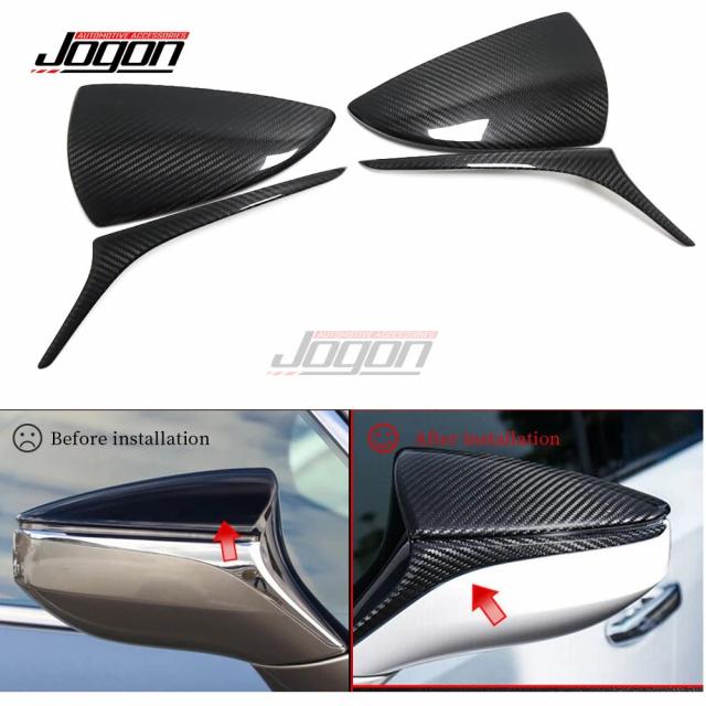 レクサス RC UX ES 2019-2021 LS LC 2016-2020 IS 350 2021-2022 対応 ドライカーボン サイドミラーカバー 輸入品