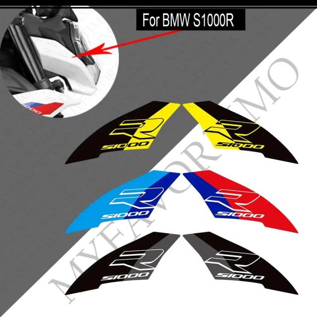 BMW S1000R/S1000RR/M1000R用 ボディフェアリングプロテクター タンクニーパッドステッカー 2021-モデル 輸入品