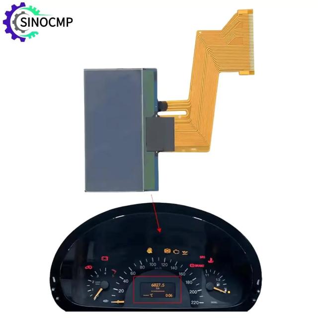 メルセデスベンツ W639 ヴィアノ/ヴィート/スプリンター 2004年以降 用 スピードメーター LCD表示画面 ダッシュボード画面 修理部品 輸入品