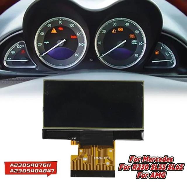 メルセデス R230 SL350 SL500 SL55 SL65 AMG用 インストルメントクラスター LCDディスプレイ デジタルピクセル修理 車内インテリアパーツ 輸入品