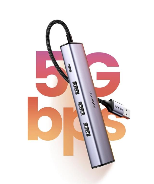 UGREEN USB3.0 イーサネットアダプター 1000/100Mbps HUB搭載 RJ45 LAN ネットワークカード ノートPC Xiaomi Mi Box Macbook Windows USB-C HUB対応 輸入品_16