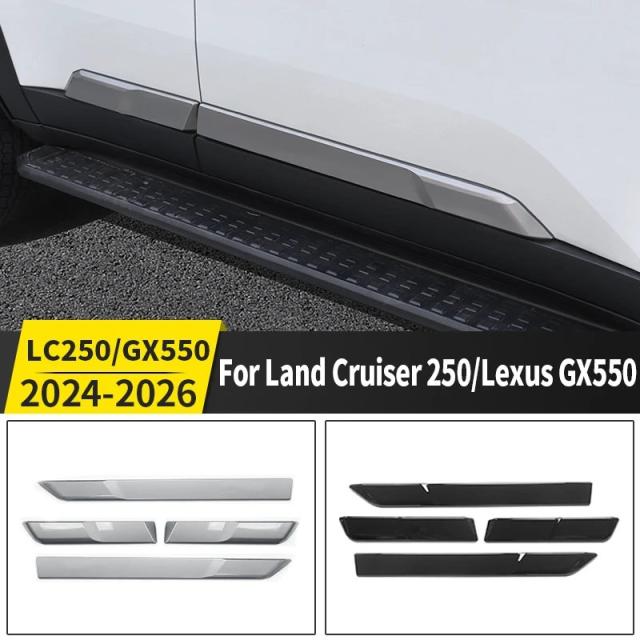 トヨタ ランドクルーザー プラド 250 LC250 j250 2024 2025 レクサス GX 550 用 ドア インパクトガード トリム 車体パーツ 外装アクセサリー 輸入品
