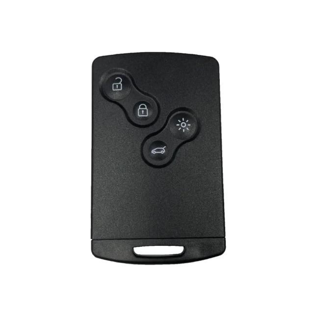 5個セット スマートカード 車用リモートキー 4ボタン PCF7945 4Aチップ PCF7953M 433MHz 対応 ルノー クリオ4 キャプチャー キーレスゴー ハンズフリーエントリー 輸入品