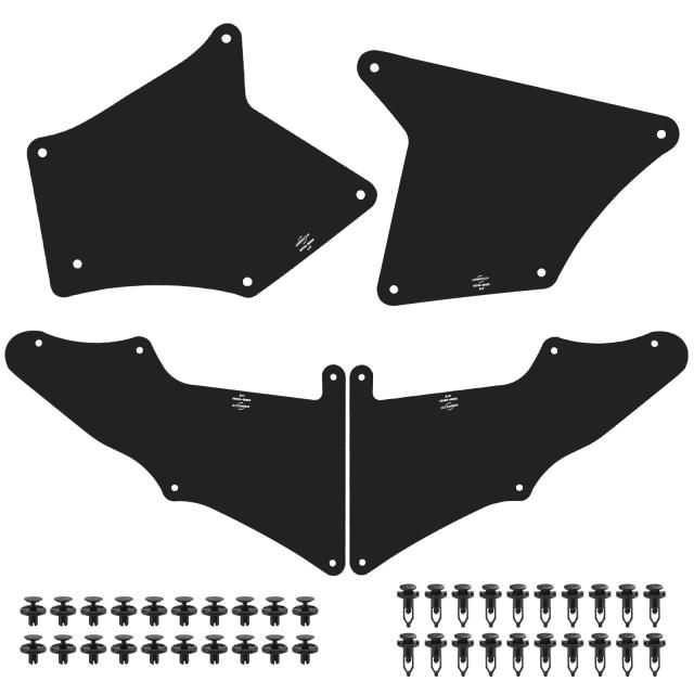 トヨタ 4Runner 2003-2020 FJクルーザー 2007-2014 用 スプラッシュガード フェンダーライナーシールド 内側マッドフラップ 53735-35150, 53886-35020 輸入品_7