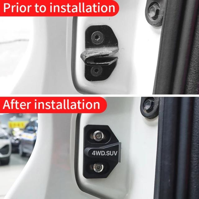 トヨタ プラド150 RAV4 テールゲートロック クルーザー FJ レクサスGX 用 トランクロック リアドア 防振 異音防止 アクセサリー 輸入品_4