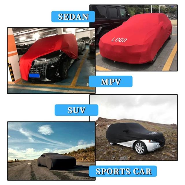 ユニバーサル ストレッチ カーカバー 日除け 防風 防塵 傷防止 UVカット スポーツカー セダン SUV 対応 ビューティースタイリング 輸入品_12