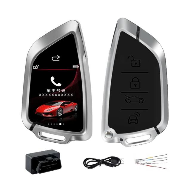 スマートLCDキー BMW アウディ ヒュンダイ ベンツ ホンダ トヨタ 日産 レクサス ポルシェ マツダ ユニバーサル 改良型 スクリーンキー 快適エントリー 輸入品