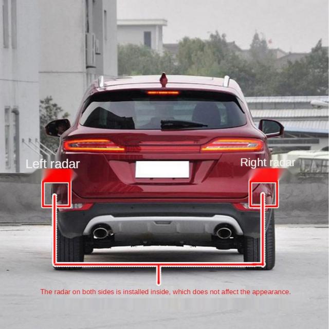 ユニバーサル車両用 ブラインドスポットモニタリングシステム 24GHzミリ波センサー BSM 車線変更支援 輸入品
