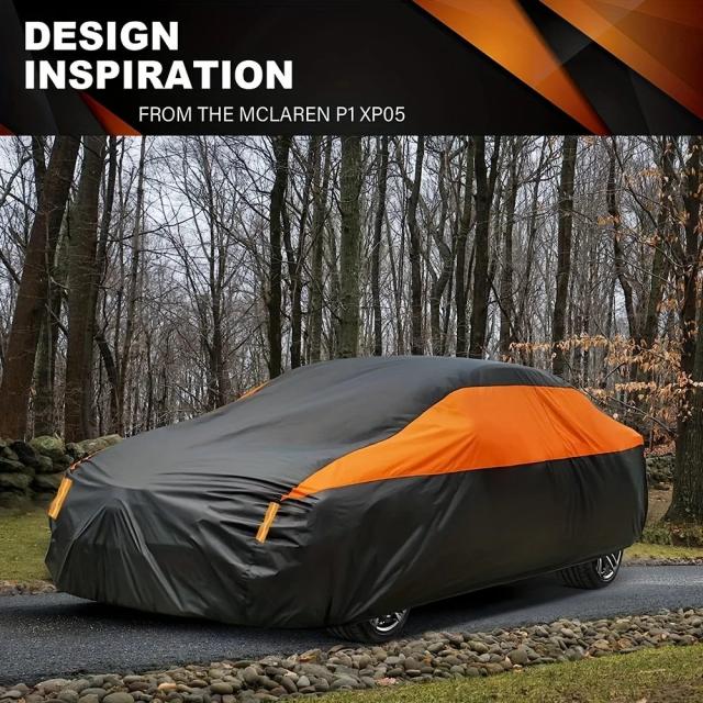 屋外用 防水 日差し雨雪対策 UVカット 自動車カバー ユニバーサル SUV/セダン対応 190T 車両保護 フルカバー 輸入品